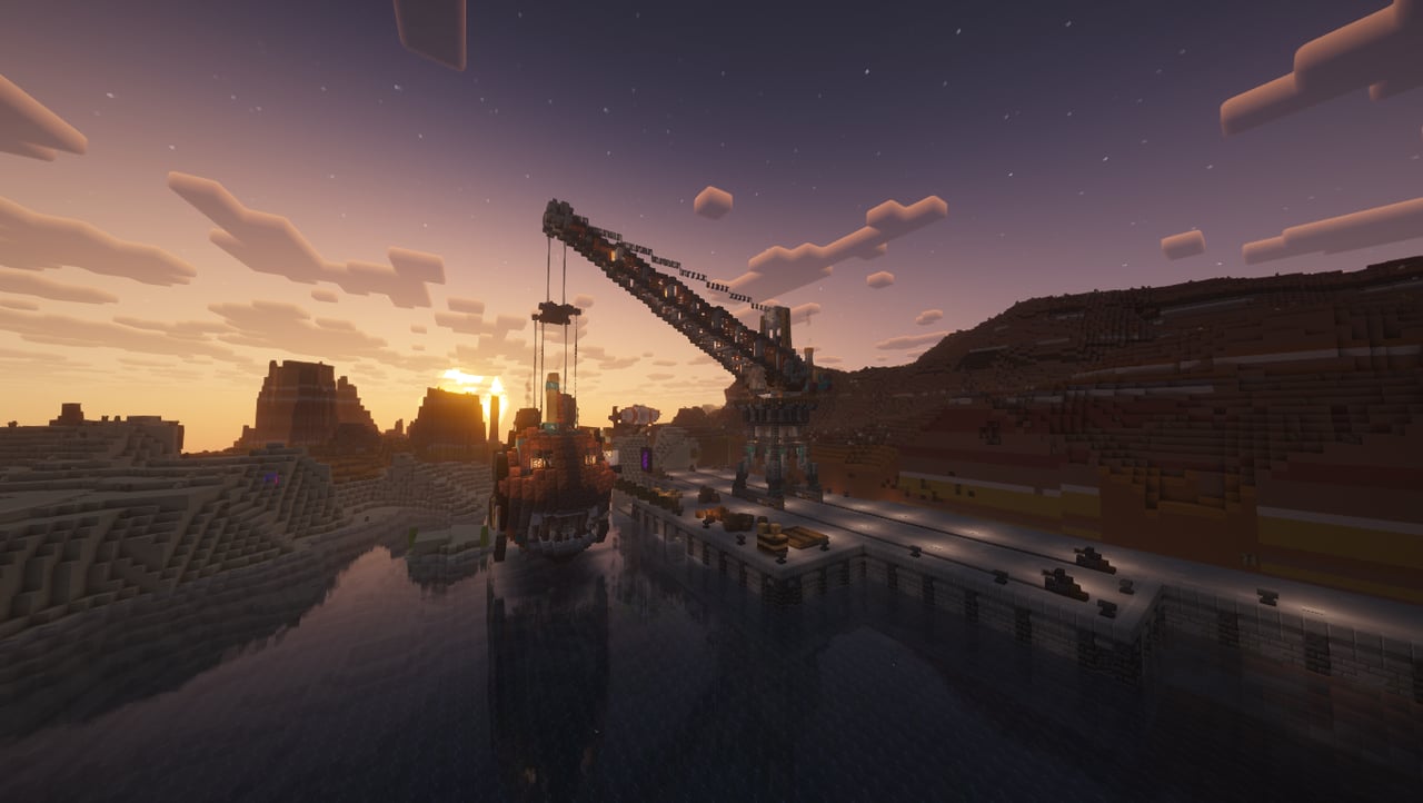 Steampunk Dock/Port Starter Base — image 1