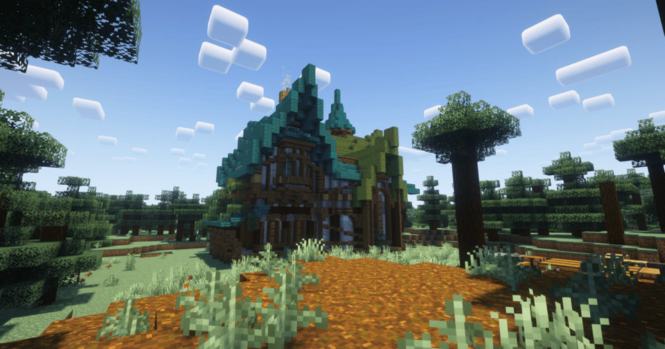 finally finished my starter house — image 1