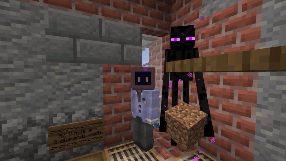 Vibing with Mr. Enderman — image 1
