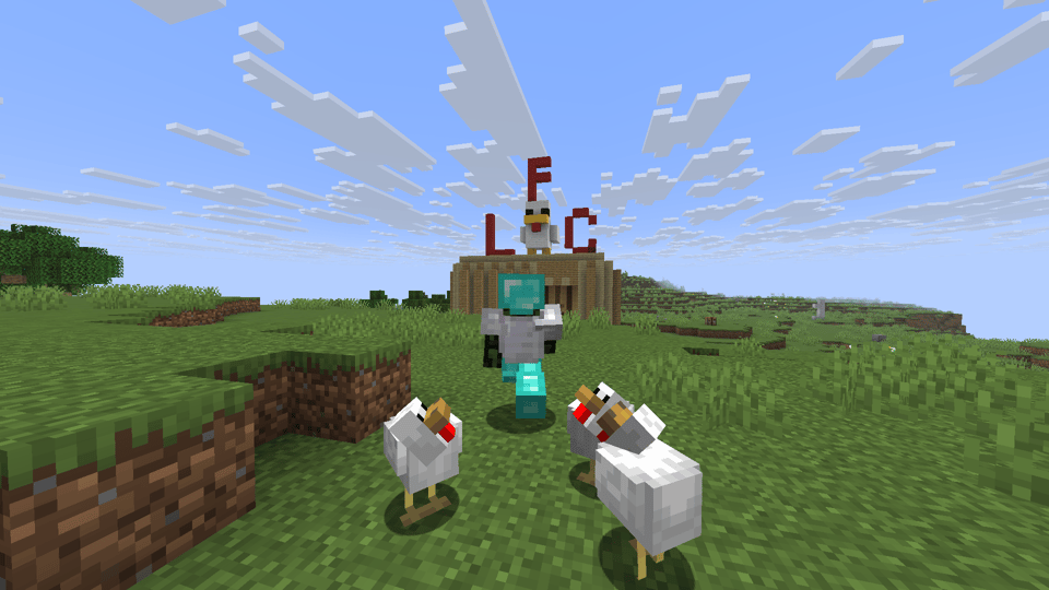 Leading the chickens to their families — image 1