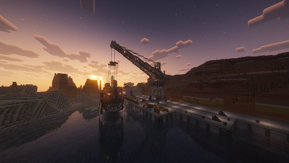 Steampunk Dock/Port Starter Base — image 1